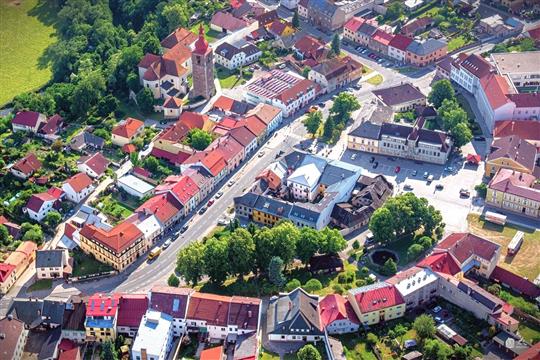 Bechyňovo náměstí Přbyslav