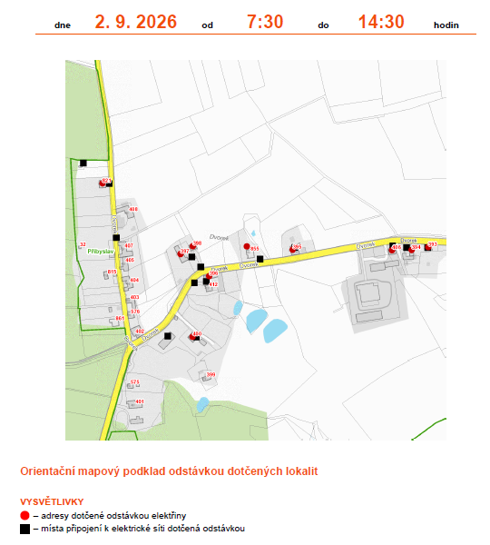 Odstávka el. energie