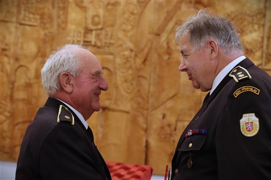Svatopluk Klusáček zasloužilý hasič