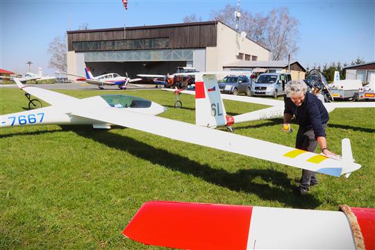 Letiště Přibyslav duben 2023